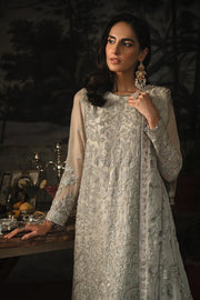 Zarif La Rosella Unstitched Embroidered Chiffon 3Pc Suit ZLR 05 SANDY