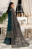 Zarif Afsanah Luxury Embroidered Net Unstitched 3Pc Suit ZAF 04 GURIYA