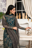 Zarif Afsanah Luxury Embroidered Net Unstitched 3Pc Suit ZAF 04 GURIYA