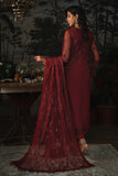 Zarif La Rosella Unstitched Embroidered Net 3Pc Suit ZLR 01 MARLENE