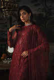 Zarif La Rosella Unstitched Embroidered Net 3Pc Suit ZLR 01 MARLENE