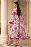 Zarif Printed Georgette Silk Unstitched 3 Piece Suit ZPR-03 CELINA