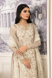 Zarif Afsanah Luxury Embroidered Net Unstitched 3Pc Suit ZAF 03 NEELAM