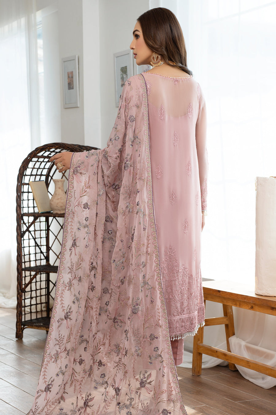 Meeral by Zarif Unstitched Luxury Formal 3 Piece Suit ZLM-03 NEHAL