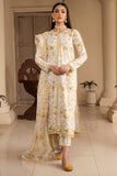 Zarif Printed Georgette Silk Unstitched 3 Piece Suit ZPR-02 AURORA