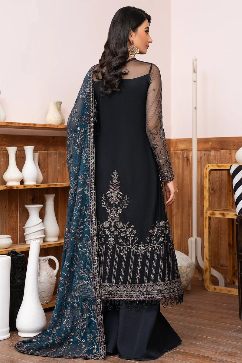 Meeral by Zarif Unstitched Luxury Formal 3 Piece Suit ZLM-02 ZIMMEL