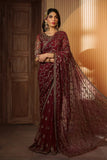 Nauroz by Zarif Embroidered Net Unstitched 3Pc Suit ZFN-01 INAYA