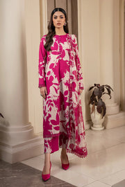 Zarif Printed Georgette Silk Unstitched 3 Piece Suit ZPR-01 CAMILA