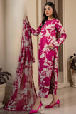 Zarif Printed Georgette Silk Unstitched 3 Piece Suit ZPR-01 CAMILA