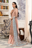 Zarif Afsanah Luxury Embroidered Net Unstitched 3Pc Suit ZAF 08 HASEEN