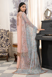 Zarif Afsanah Luxury Embroidered Net Unstitched 3Pc Suit ZAF 08 HASEEN