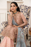 Zarif Afsanah Luxury Embroidered Net Unstitched 3Pc Suit ZAF 08 HASEEN