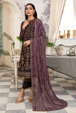 Zarif Afsanah Luxury Embroidered Chiffon Unstitched 3Pc Suit ZAF 09 ZINAT