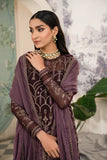 Zarif Afsanah Luxury Embroidered Chiffon Unstitched 3Pc Suit ZAF 09 ZINAT