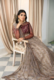 Zarif Afsanah Luxury Embroidered Net Unstitched 3Pc Suit ZAF 01 ZOHRA