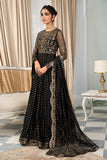 Zarif Afsanah Luxury Embroidered Net Unstitched 3Pc Suit ZAF 02 MUSKAAN