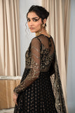 Zarif Afsanah Luxury Embroidered Net Unstitched 3Pc Suit ZAF 02 MUSKAAN