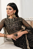 Zarif Afsanah Luxury Embroidered Net Unstitched 3Pc Suit ZAF 02 MUSKAAN