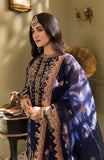 Zarin by Eleshia Unstitched Embroidered Organza 3Pc Suit - SAARYA