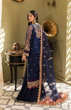 Zarin by Eleshia Unstitched Embroidered Organza 3Pc Suit - SAARYA