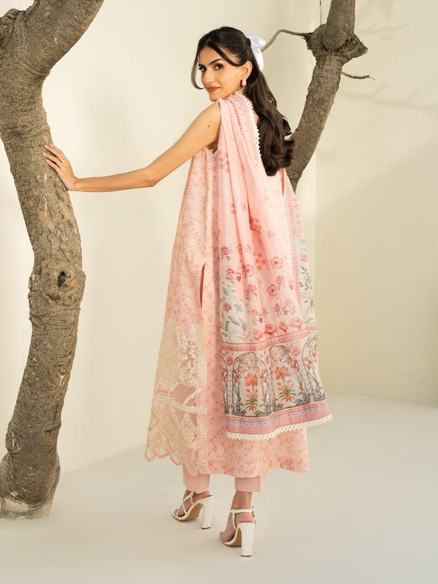 Faiza Faisal Embroidered Lawn Unstitched 3Pc Suit - SABINE