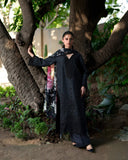Neeshay Printkari Embroidered Lawn Unstitched 3Pc Suit - SABLE