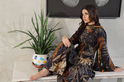 Feathers Whisper Winds Unstitched Printed Lawn 3Pc Suit SABLE-FT494