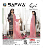 OPC-04 - SAFWA OPAL 3-PIECE COLLECTION VOL 1 Shop Online | Pakistani Dresses | Dresses