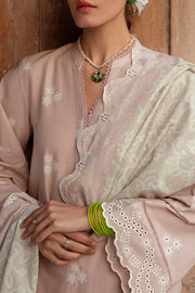 Cross Stitch Premium Embroidered Lawn Unstitched 3Pc Suit D-09 Sage Frost