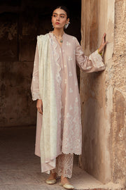 Cross Stitch Premium Embroidered Lawn Unstitched 3Pc Suit D-09 Sage Frost