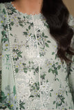 Cross Stitch Eid Lawn Unstitched Embroidered 3Pc Suit D-23 Sage Silt