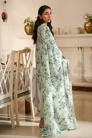 Cross Stitch Eid Lawn Unstitched Embroidered 3Pc Suit D-23 Sage Silt