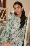 Cross Stitch Eid Lawn Unstitched Embroidered 3Pc Suit D-23 Sage Silt