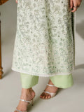 Faiza Faisal FNF Prints Unstitched Embroidered Lawn 3Pc Suit - SAGE WHISPER