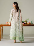 Faiza Faisal FNF Prints Unstitched Embroidered Lawn 3Pc Suit - SAGE WHISPER