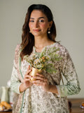 Faiza Faisal FNF Prints Unstitched Embroidered Lawn 3Pc Suit - SAGE WHISPER