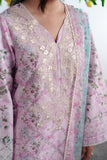 Neeshay Summer Diary Embroidered Lawn Unstitched 3Pc Suit - SAKURA DREAM