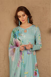 Feathers Premium Printed Lawn Unstitched 3Pc Suit SALVIA-FT413