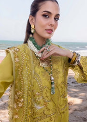 Saira Shakira Embroidered Luxury Lawn Unstitched 3Pc Suit SAMARA-A
