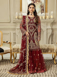 Nainsukh by House of Nawab Luxury Unstitched 3Pc Suit - SANEA A