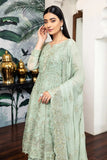 Alizeh Fashion Royale DE LUXE Embroidered Chiffon 3Pc Suit D-02 Saphir
