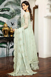 Alizeh Fashion Royale DE LUXE Embroidered Chiffon 3Pc Suit D-02 Saphir