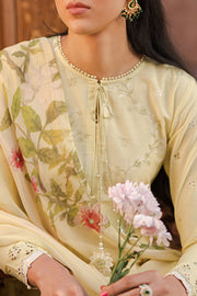 Cross Stitch Eid Lawn Unstitched Embroidered 3Pc Suit D-17 Sapid Foliate