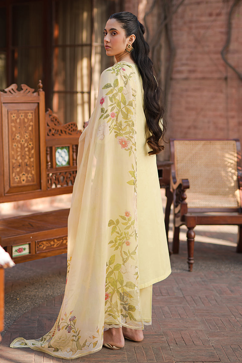 Cross Stitch Eid Lawn Unstitched Embroidered 3Pc Suit D-17 Sapid Foliate
