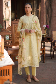 Cross Stitch Eid Lawn Unstitched Embroidered 3Pc Suit D-17 Sapid Foliate