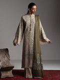 Zara Shahjahan Saraab Embroidered Marina Unstitched 3Pc Suit - SARAB