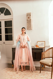 Qalamkar Luxury Lawn Unstitched Embroidered 3Pc Suit SB-05 Aleeza