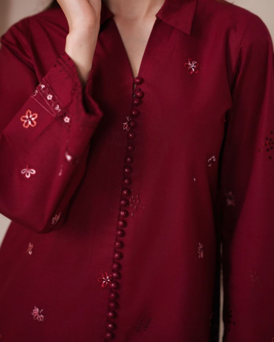 Neeshay Summer Basics Ready to Wear Embroidered Lawn 2Pc Suit SB-14
