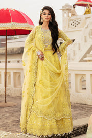 Serene Premium Embroidered Kayseria Brides Unstitched Suit SB-18 Zard