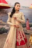 Serene Premium Embroidered Kayseria Brides Unstitched Suit SB-19 Amber